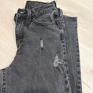 Target Universal Thread Black Washed Denim Jeans